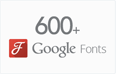 600+ خطوط جوجل