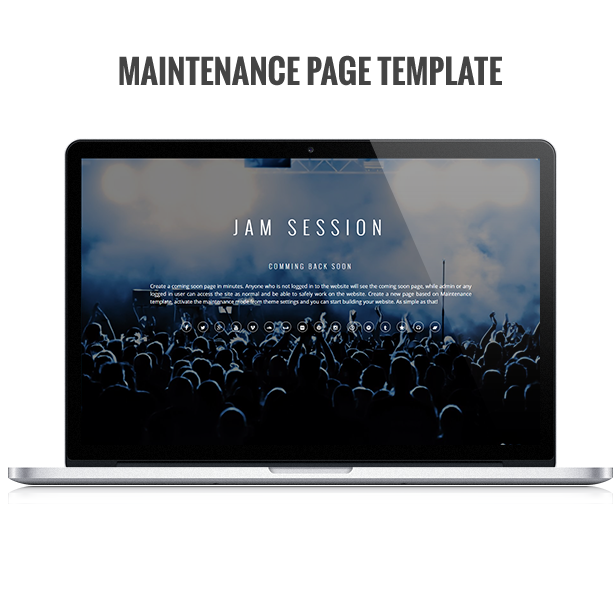 WordPress Music Theme - JamSession - الصيانة