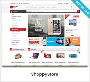 ShoppyStore - موضوع ووردبريس متعدد الأغراض