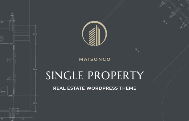 MaisonCo عقار منفرد للبيع والإيجار WordPress Theme