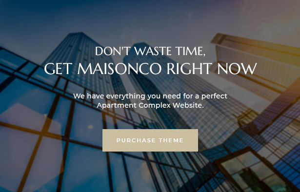 MaisonCo أفضل عقار منفرد للبيع والإيجار WordPress Theme