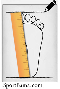 قياس طول القدم وكيفية حساب حجم القدم وحجم الحذاء
